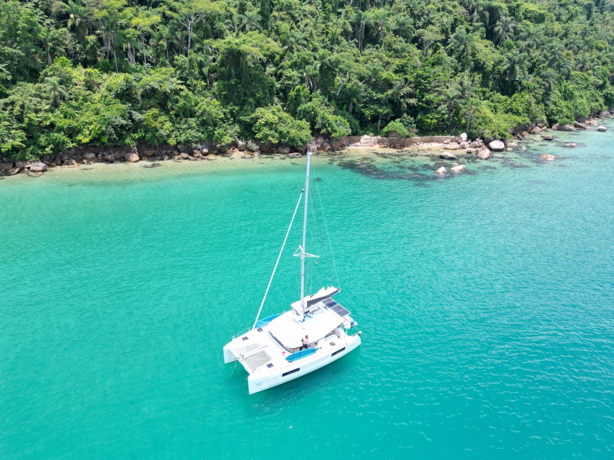Video of the Wind Charter base, a little bit of Paraty and one of the Lagoon 40s in our fleet